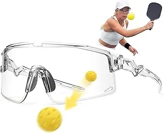 Pickleball Glasses for Men Women, Auto-Tinting Pickleball Safety Glasses with ANSI Z87.1,Pickleball Eye Protection