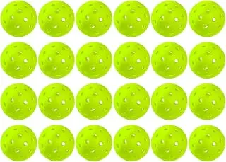 WJX Pickleball Balls 24 Pack, 40-Hole