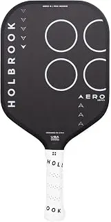 Holbrook Aero Series Edgeless Pickleball Paddle: USAPA Approved, Carbon Fiber Surface, Foam Polypropylene Core, Widened Sweet Spot, Controlled Touch