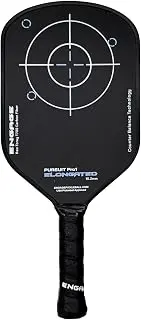 Engage Pursuit Pro1 Pickleball Paddle | Raw Carbon Fiber | Extreme Power, Spin & Dwell Time | Designed for Aggressive Power Players