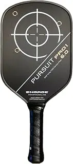 Engage Pursuit Pro1 6.0 Pickleball Paddle - Raw T700 Toray Carbon Fiber for Extreme Spin - MachPro Core for Maximum Power & Control