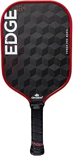 Diadem Edge 18K Power & Power Pro Paddle Series | USAPA Approved, 18K Carbon Fiber Face for Unmatched Spin, Control and Power | Thermoformed | Durable Edge Shield | Multiple Colors & Styles pickleball paddle