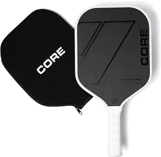 CORE Pickleball - Carbon Fiber Pickleball Paddles - USAPA Approved - PRO and Entry Models - Cushioned Comfort Grip with Honeycomb Polymer - Superior Spin Control