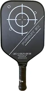 Engage Pursuit EX Graphite Pickleball Paddle – Rough Texture for Long Lasting Spin – Responsive Core for Control and Feel – Standard Grip, Standard Weight (7.9-8.3 oz) - USAP Approved