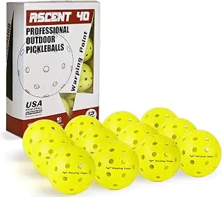 Warping Point Outdoor Pickleball Balls USAPA Approved