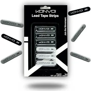 Konvoi Pickleball Lead Tape - Premium 3M Adhesive, Pro-Grade Materials - Add Weight for Power, Control & Perfect Paddle Balance pickleball paddle