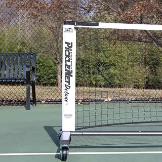 Do It Tennis OnCourt OffCourt PickleNet Deluxe Portable Pickleball Net System on Wheels