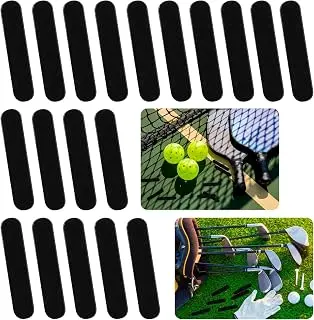 Siutaga 20 Pack Hat Reducing Tape, Pickleball Lead Tape for Women and Men Hat Size Reducer Foam Reducing Tape for Hats and Caps Paddle Edge Guard, Increase Power and Swing Speed (Black) pickleball paddle