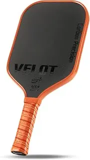 Pickleball Paddles,Pickleball Paddle,Carbon Fiber Pickle Ball Paddle-16MM,Hot Pressing Process Racket for Lightweight,Superior Control,Spin,Power and Consistency,USAPA Approved