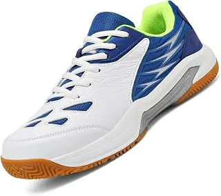 Men's Pickleball Shoes - Tennis & Racquetball Anti-Slip Court Sneakers - Breathable Cushioned
