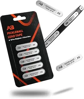 Pickleball Lead Tape - Super High Adhesive Lead Tape - Designed Specifically for Pickleball Paddles - Building The Perfect Moment of Hitting a Ball can Make You a Better Player