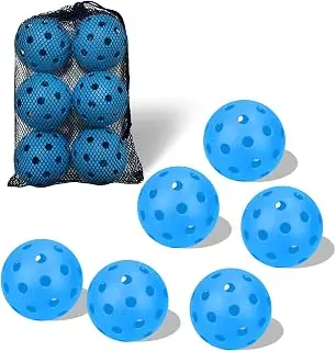 6 Pack Sports Outdoor Pickleballs - 40 Pickleball Balls - USA Pickleball Balls (USAPA) Approved - Official US Open Ball