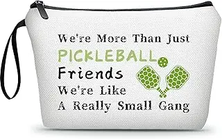 Pickleball Gifts for Women Pickleball Makeup Cosmetic Bag Accessories Party Decorations Birthday Friendship Gifts for Women Unique Sister Teenager Girl Stuff Coworker
