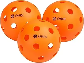 ONIX Recruit Ready‑to‑Play Indoor Pickleball Balls with Superior Welding Design — Durable Construction, Consistent Bounce, and Ideal for Fun and Competitive Indoor Play