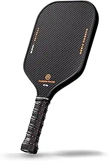 V7 Pro Pickleball Paddle – 3K Raw Carbon Fiber Pickle Ball Paddles with 16mm Polypropylene Core, 3D PulseGrip Handle, – Pickleball Rackets Ideal for All Skill Levels
