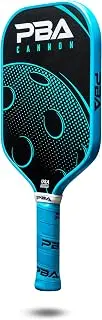 The Official Paddle of The Pickle Ball Association | The Cannon Pickleball Paddle crafted by PBA Sport | Carbon Fiber Pickleball Paddle | Designed for Power & Control | USA Pickle Ball Approved | 16MM