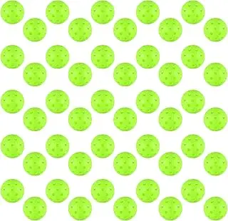 4/6/12/20/50/100 pcs Pickleball Balls,40 Hole Outdoor pickleball paddle