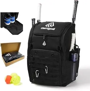 52L Pickleball Bag Fits 6+ Paddles,Pro Pickleball Backpack with Wet Dry Separation,Shoe Compartment,Hidden Ball Net,Designed for 2 Players Family and Couples pickleball paddle
