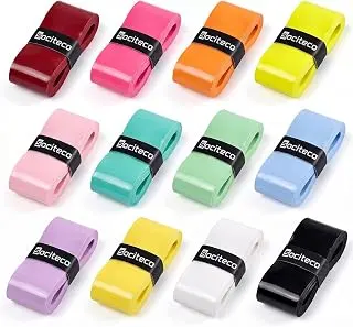 Pickleball Overgrip, 12 Pack Pickleball Grip Tape for Paddle, Non-Slip Sweat Absorbent Pickleball Paddle Grip Wrap, Durable Overgrip Tape for Pickleball Paddle, Improved Control & Comfort
