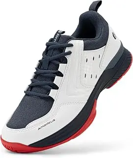 FitVille Tennis Shoes for Men Wide Mens Pickleball Shoes Breathable Court Shoes Racquetball Badminton Athletic Sneakers for All Courts | Arch Support | Energy Return