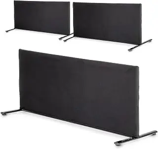 GoSports Pickleball Ball Barrier 3 Pack - Choose Brandable or Pre-Branded - Court Dividers for Pickleball Courts