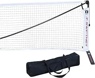 Swiftnet 2.1 Portable Pickleball net System - Durable and Lightweight Pickle Ball Net for Indoor and Outdoor Use Pickleball Nets for Competitive and Recreational Play