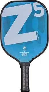 Onix Graphite MOD Z5 Carbon Fiber Pickleball Paddle with Wide-Body Shape. Honeycomb Core, Graphite Face & Cushion Comfort Pickleball Paddle Grip